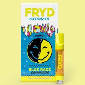 Blue Razz Lemonade Fryd Extracts - 85% THC - Hybrid Vape Cartridge