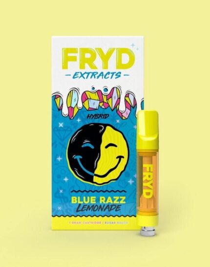 Blue Razz Lemonade Fryd Extracts - 85% THC - Hybrid Vape Cartridge