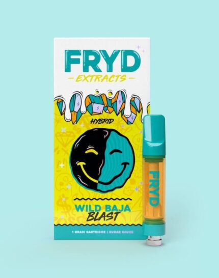 Wild Baja Blast Fryd Carts – 85% THC – Hybrid Vape Cartridge