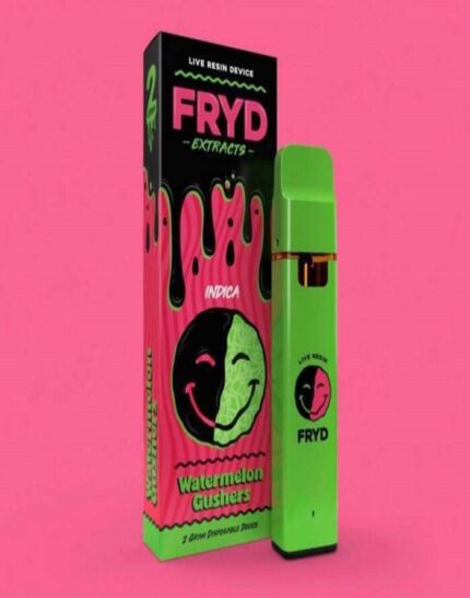 Watermelon Gushers Fryd Disposable – 2G Indica Live Resin