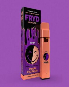 Purple Pop Rocks Fryd Disposable – 2G Indica Live Resin